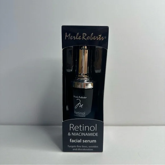 Merle Roberts - Retinol & Niacinamide Facial Serum - 1 oz - New In Box - Picture 6 of 11